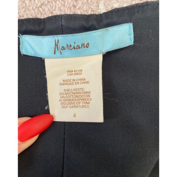 Marciano Black Pencil Skirt Size 4 - Picture 7 of 7